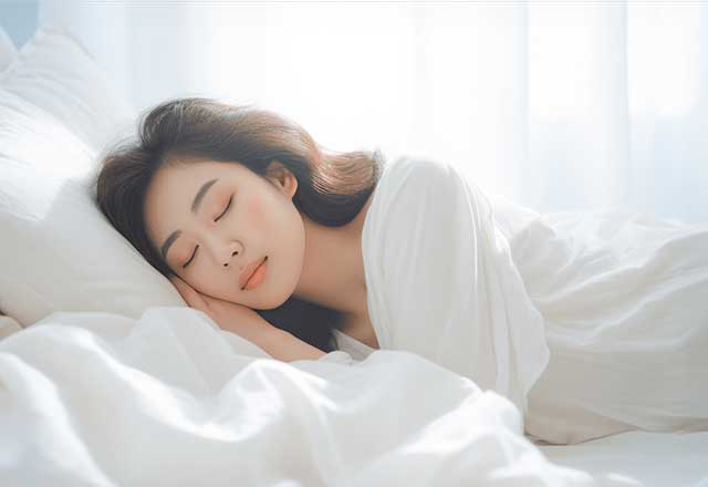 きちんと休息する