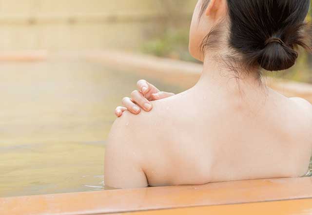 体を冷やさないようにする